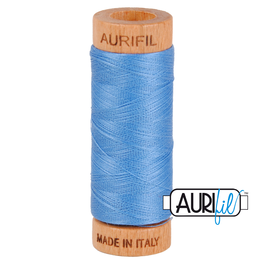 Aurifil 80wt 280m Thread – 2725 – Light Wedgewood
