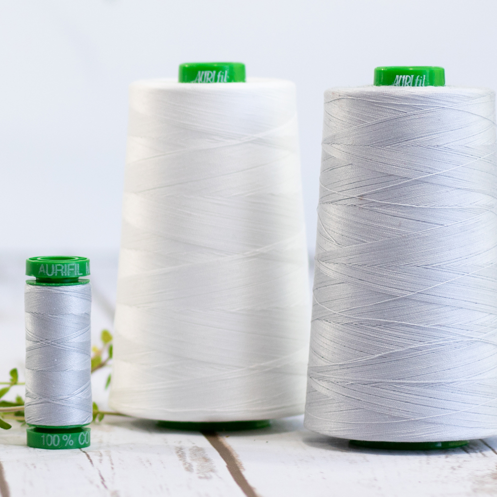 Aurifil 40 wt Thread Vs Aurifil 50 wt Thread — String & Story