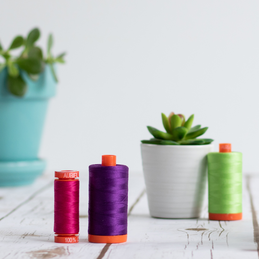 50wt Aurifil Thread - Red #2250 - 1422 Yard Spool — The Mountain Thread  Company (TM)